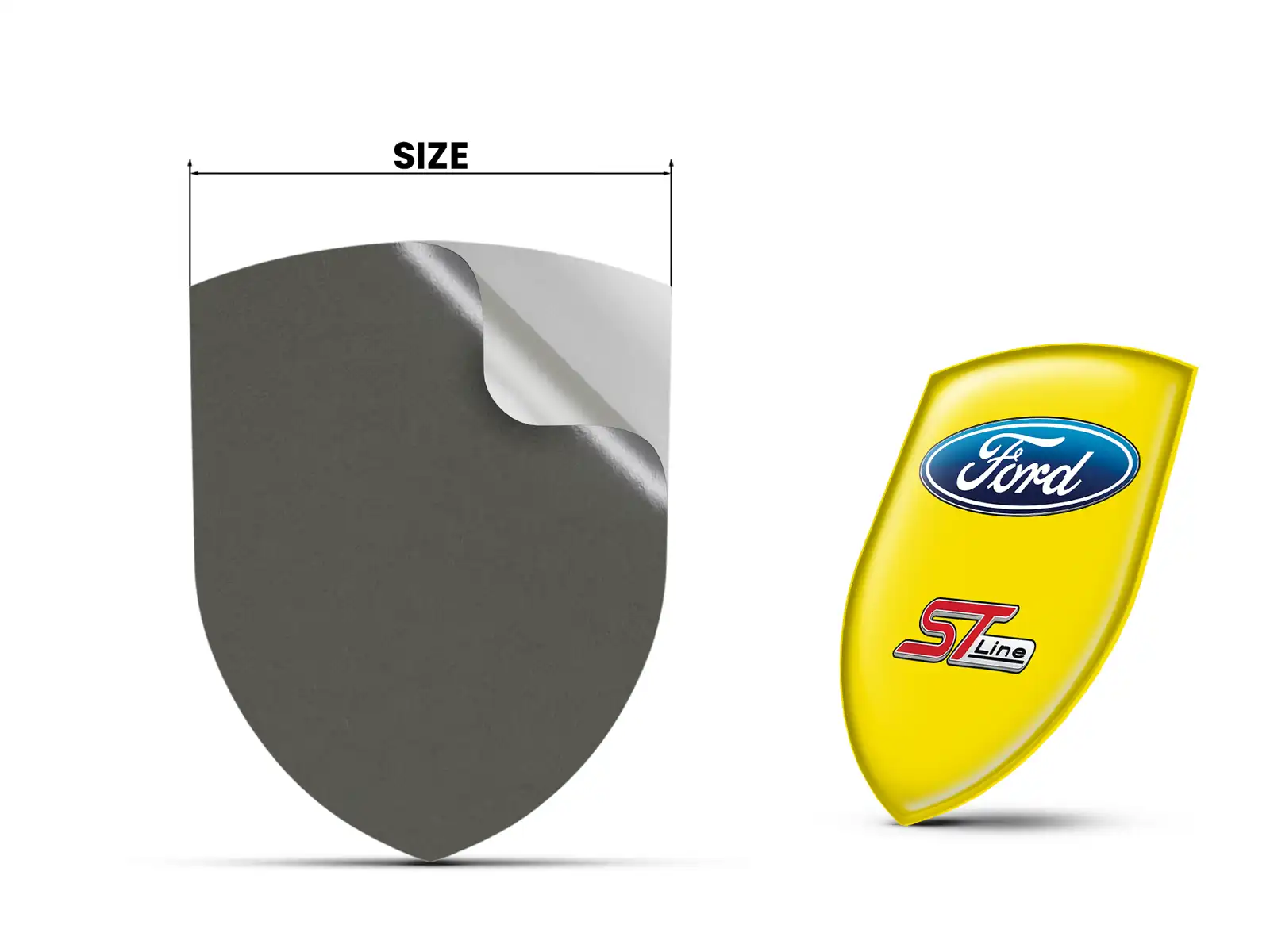 Ford Decalcomanie Auto Business Resistenti Limitate Pregiate